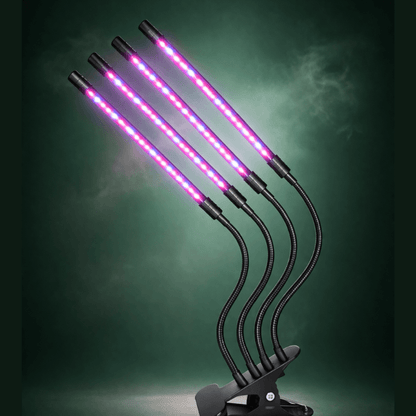 LumiGrow™ 4-Head LED Plant Light