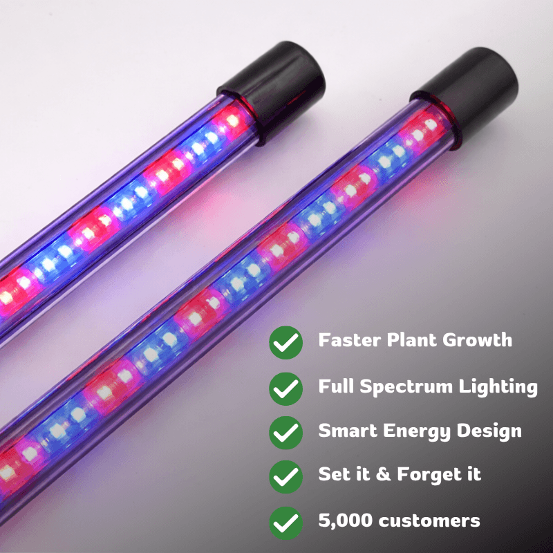 LumiGrow™ 4-Head LED Plant Light