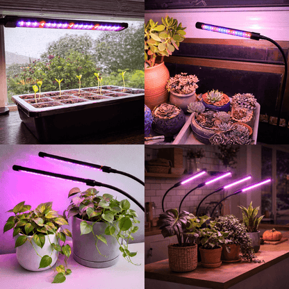 LumiGrow™ 4-Head LED Plant Light